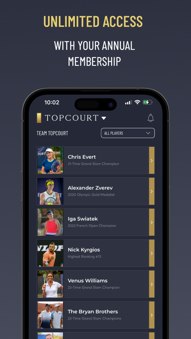 TopCourt: Tennis & Pickleball Screenshot