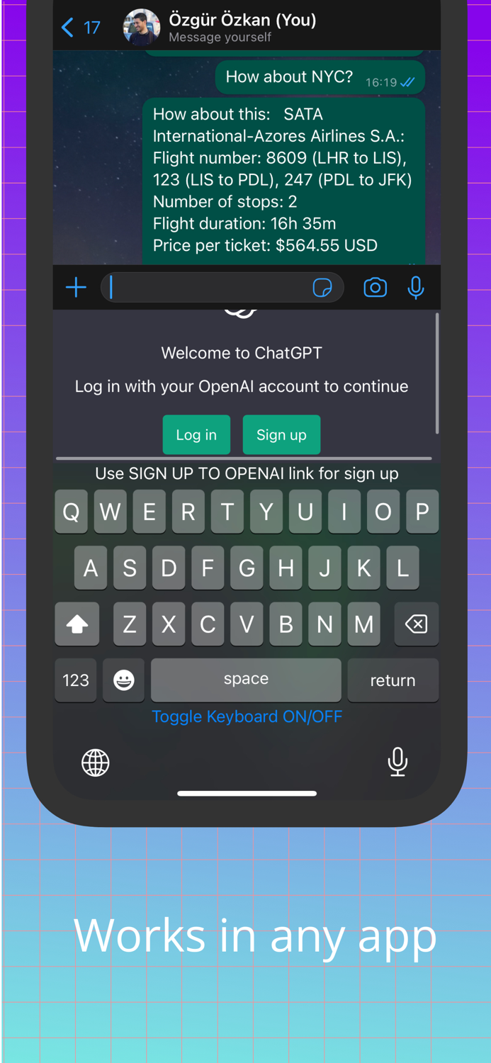 CoWrite - AI ChatBot Keyboard