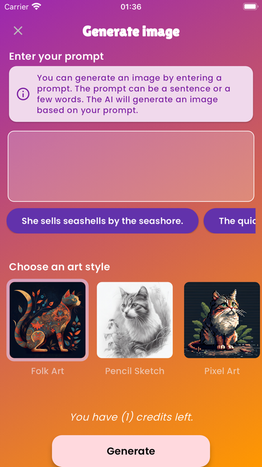 #1. Tukan - AI Image Generator (iOS) 由: DO Technologies