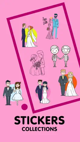 Game screenshot Bride Groom Stickers Pack apk