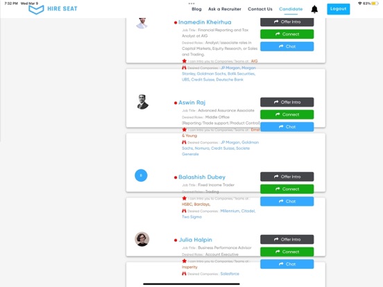 Screenshot #6 pour Hireseat