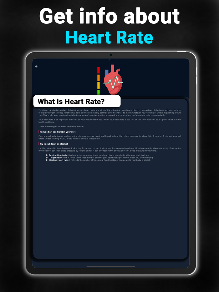 Heart Health MonitorPulse Log