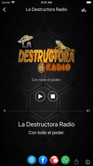 La Destructora Radio Screenshot