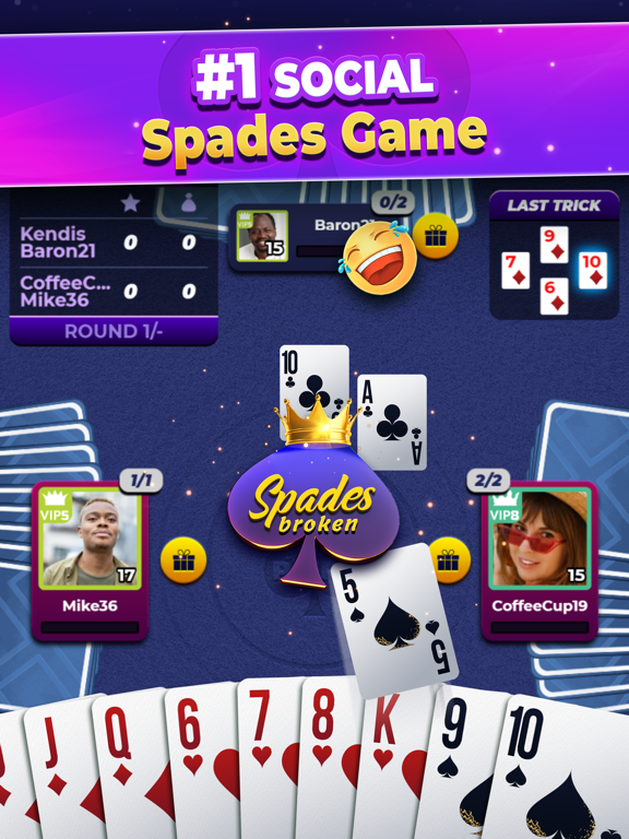 VIP Spades - Online Card Gameのおすすめ画像2