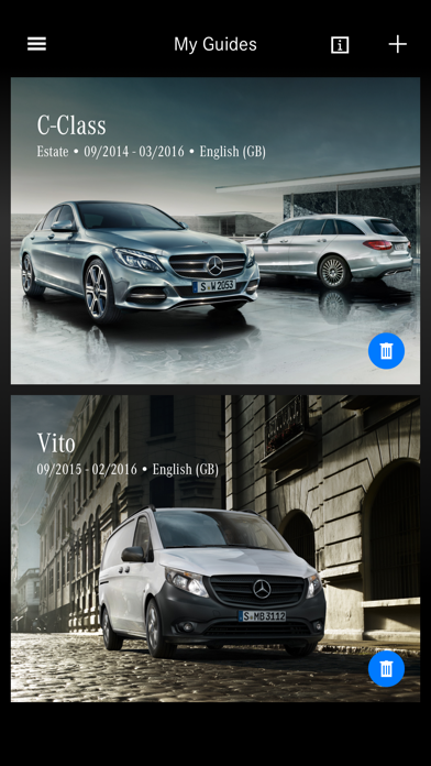 Screenshot #1 pour Mercedes-Benz Guides