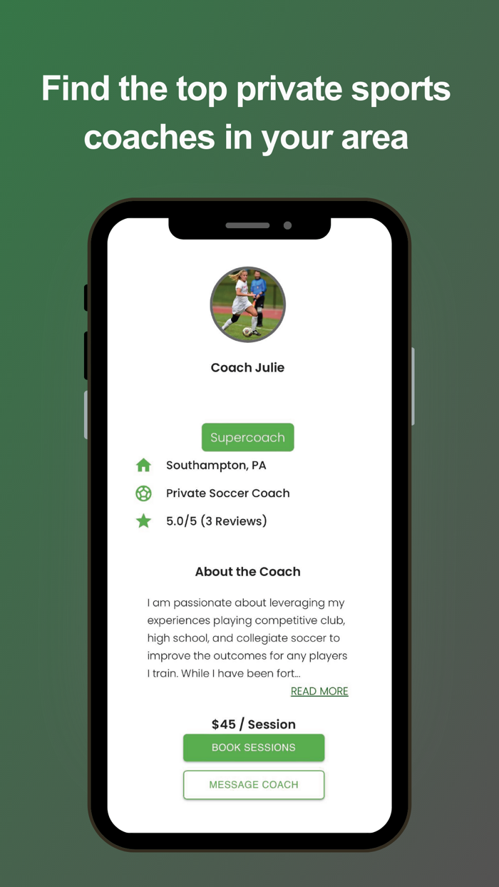 Athletes Untapped 1v1 Lessons