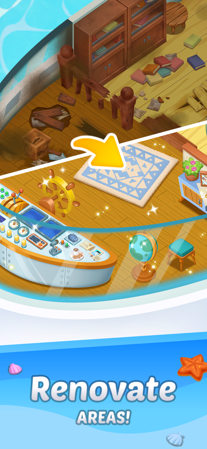 Merge Cruise  Renovate Ship