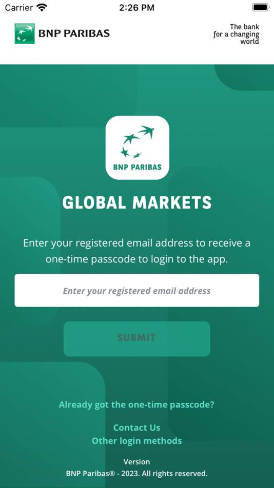 BNP Paribas Global Markets - 2.4.6 - (iOS)