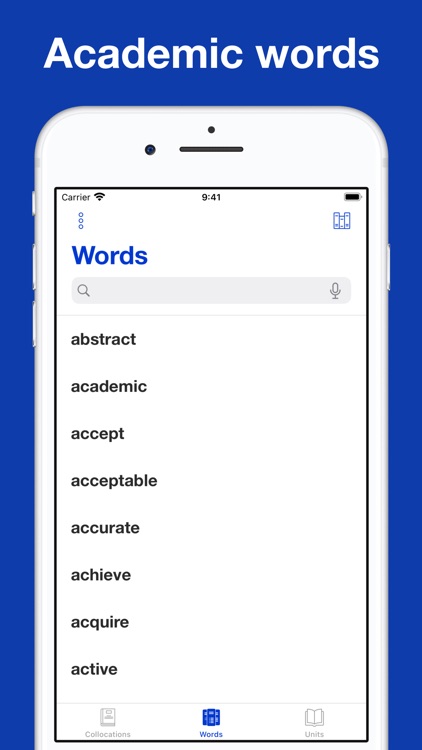 Academic Collocation List