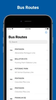dc metro & bus – schedules iphone screenshot 1