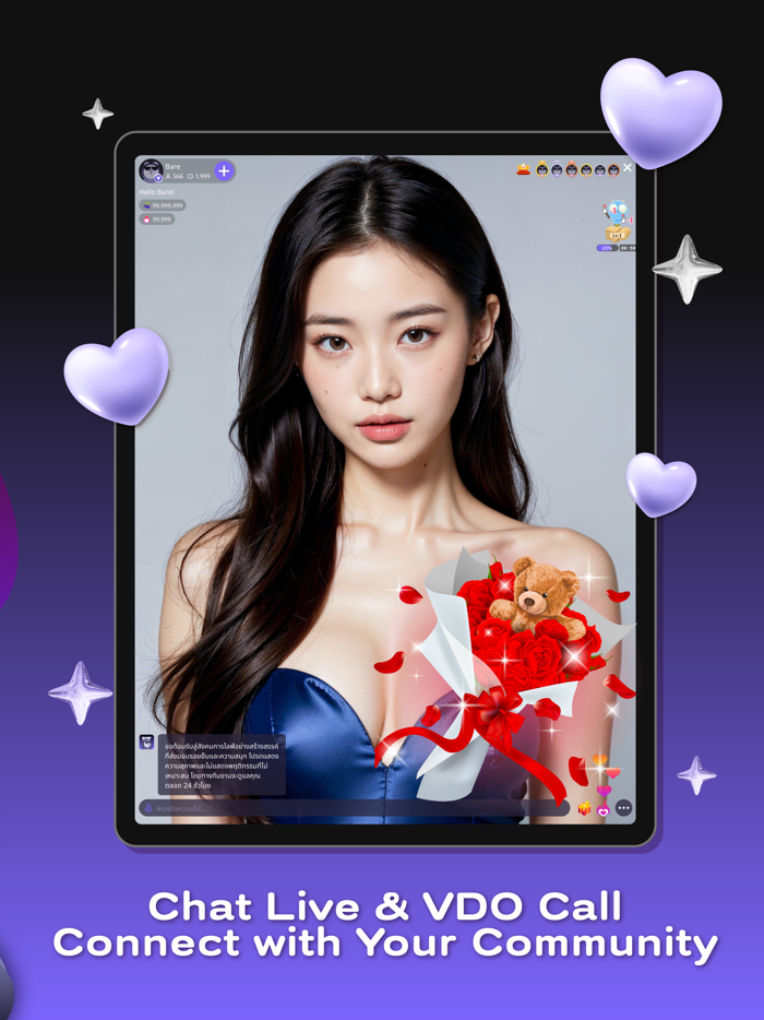 Bare Live -Live Stream Chat