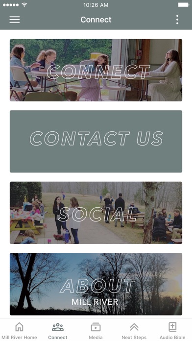 Mill River Community Church Screenshot