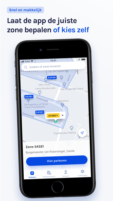 Stadsparkeren - Parkeerapp Screenshot