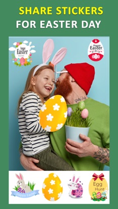 Happy Easter Day Sticker Image screenshot 3