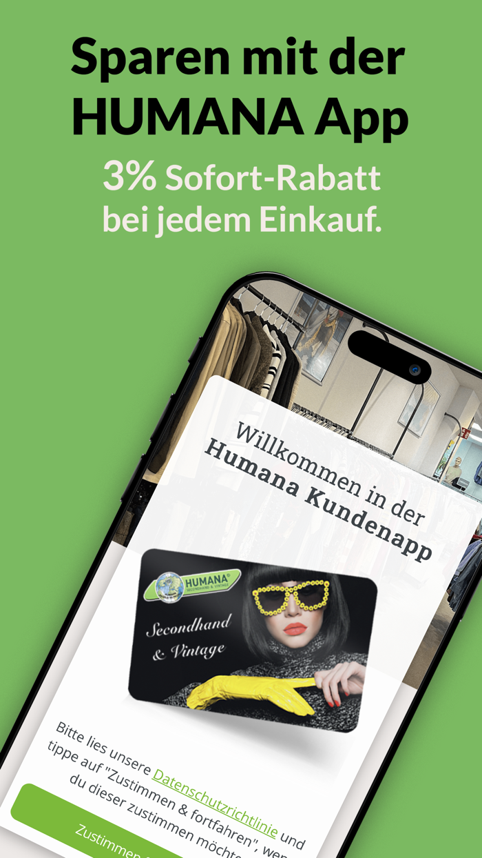 HUMANA Second Hand Kundenkarte