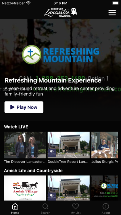 Discover Lancaster Channel Screenshot