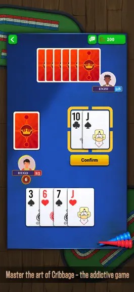 Game screenshot Cribbage+ apk