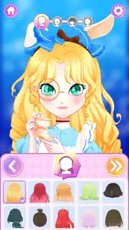 anime avatar maker: sweet dol iphone screenshot 1
