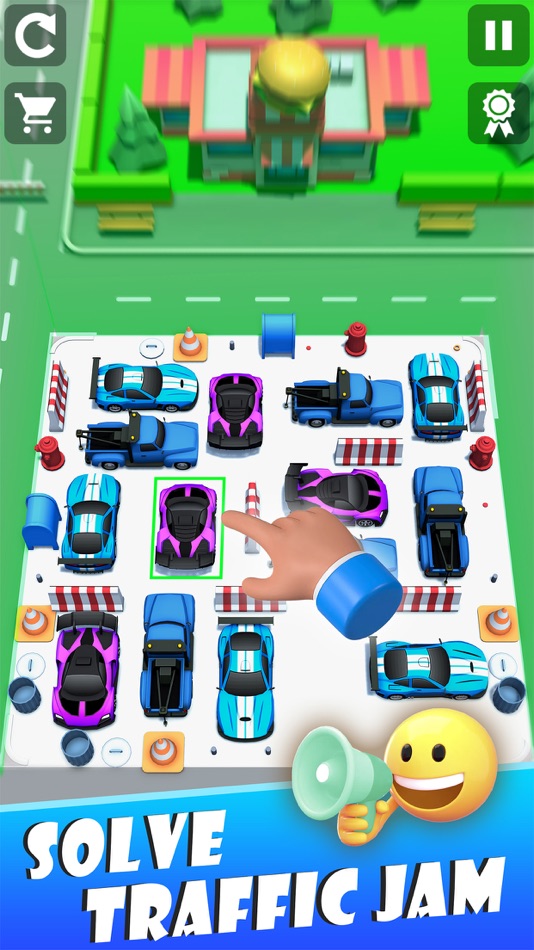 #1. Extreme Parking Jam: Car Games (iOS) 来自: OCCESS LLC
