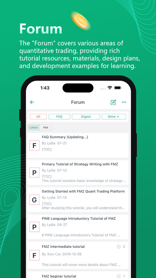 #7. FMZ Quant (iOS) 由: Inventor Team