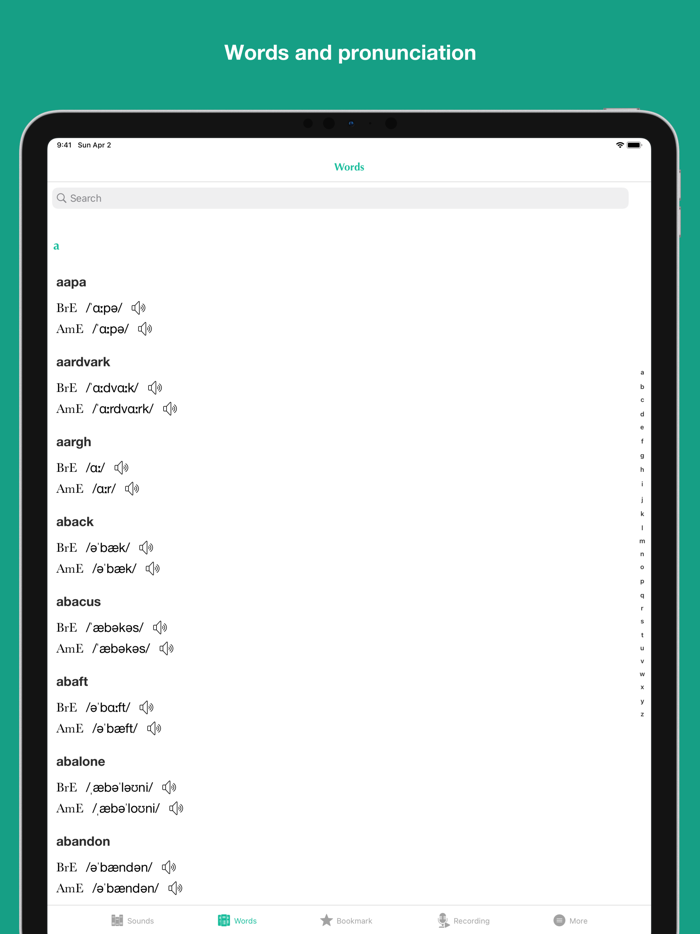 English Pronunciation Training