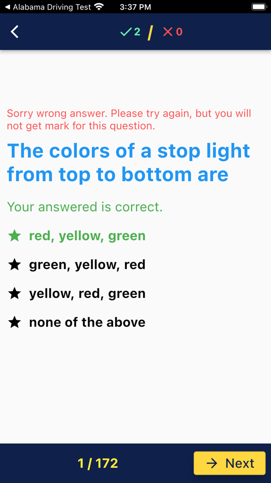 #7. Alaska Basic Driving Test (iOS) Podle: New Way Solutions LLC