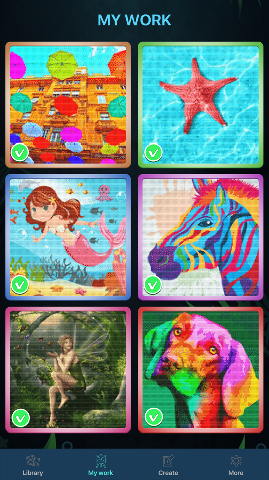 #7. Diamond Paint: Color by Number (iOS) 由: Tho Huynh Ngoc