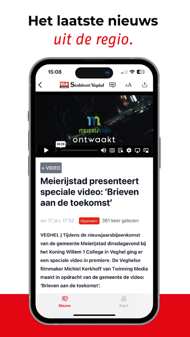 Kliknieuws: Stadskrant Veghel Screenshot