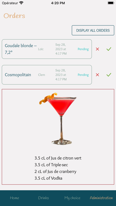 BARberos Screenshot