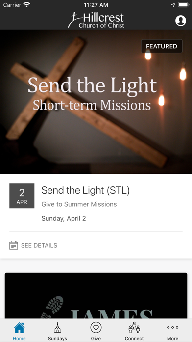 Hillcrest Church of Christ Screenshot