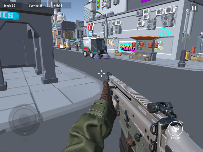 Gun BattleShooting Zombie