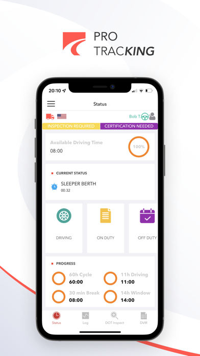 Pro-TracKing-ELD Screenshot