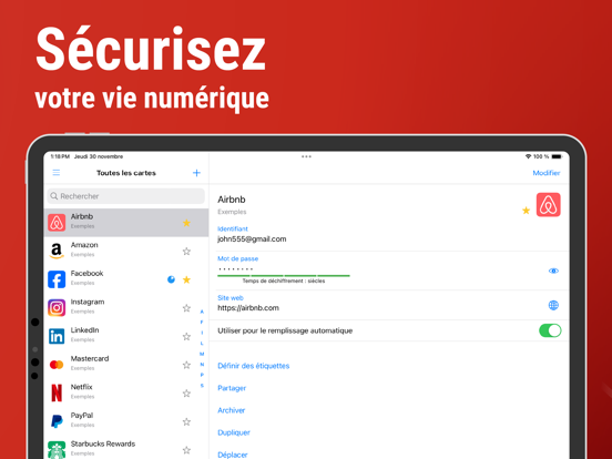 Screenshot #5 pour Password Manager SafeInCloud 1