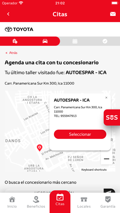 Toyota Conmigo Screenshot