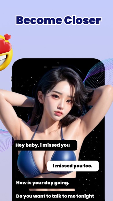 AI Girlfriend Boyfriend Chat Screenshot