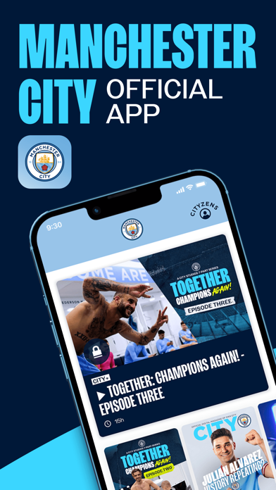 Manchester City Official App Screenshot