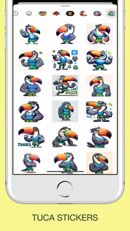 Tuca Emoji & Sticker Pack screenshot-4