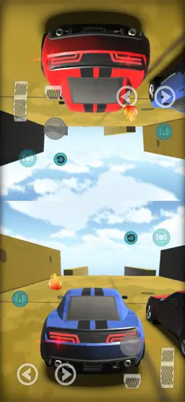 Game screenshot Two Player Car Racing Game 3D hack