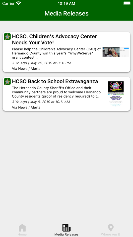 #2. Hernando County Sheriff (iOS) Podle: Hernando County Sheriff's Office