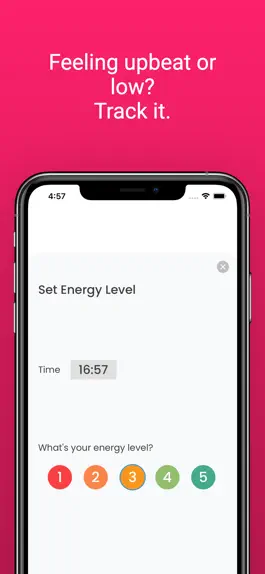 Game screenshot Energy Level Tracker hack