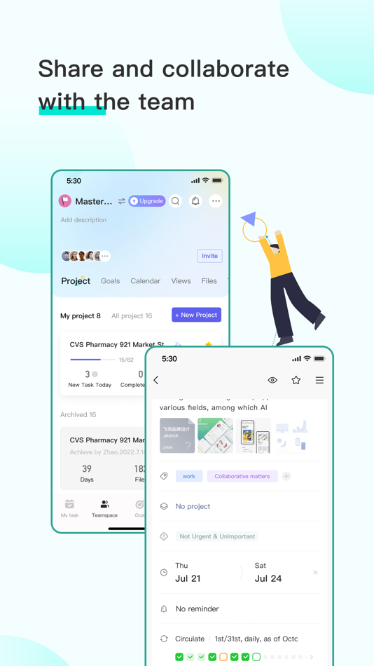 #2. Flyele-task & todolist (iOS) By: 飞项科技(广州)有限公司