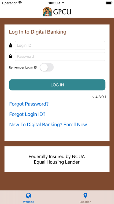 Guadalupe Parish CU Mobile Screenshot