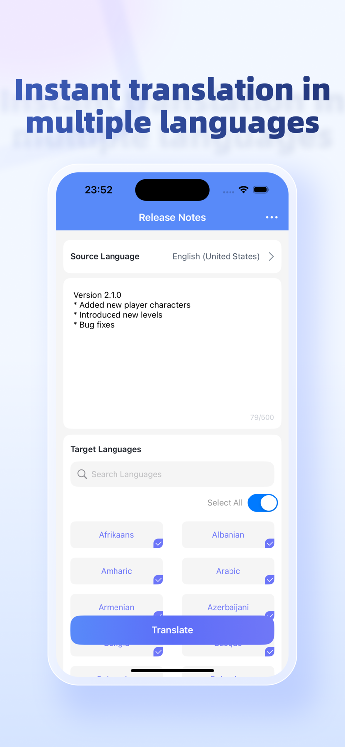 Release Notes Assistant