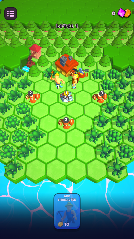 #6. Miner Merge! (iOS) 由: Clocknest Games