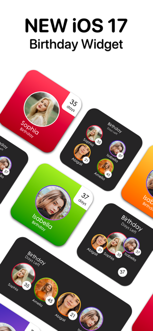 Birthday Reminder Widget ++ 17 Screenshot