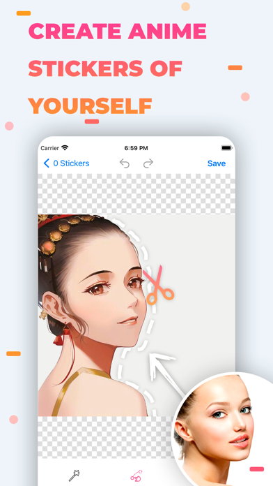 Anime Stickers - Sticker Maker Screenshot