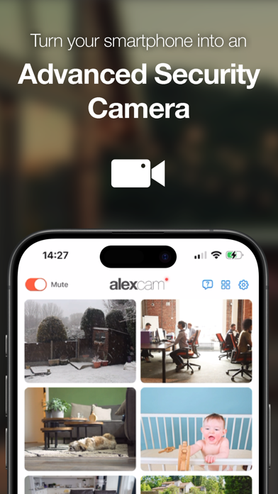 AlexCam - Mobile Home Security Screenshot