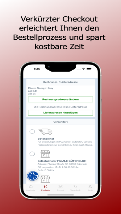 Rosen-Apotheke Gütersloh Screenshot
