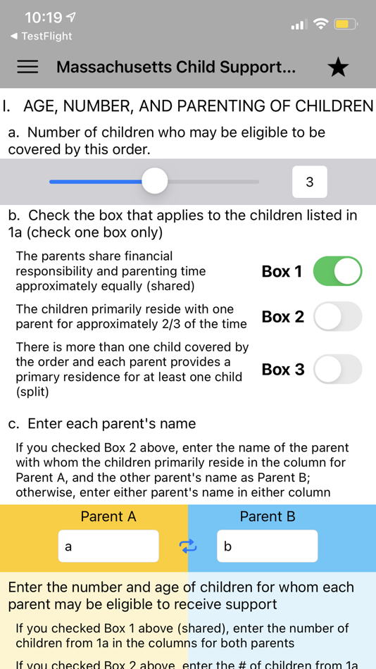 #1. MA Child Support Calculator (iOS) 由: Skylark Law & Mediation, P.C.