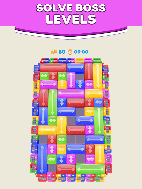 Screenshot #6 pour Color Blocks 3D: Slide Puzzle